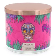 Świece - Świeca zapachowa w szkle 3 knoty Frida Kahlo 400 g - Full Moon Mystery - miniaturka - grafika 1