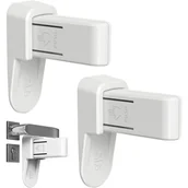 Zawiasy, okucia i inne akcesoria - 2 blokady bezpieczeństwa dla dzieci, blokady bezpieczeństwa dla dzieci, blokady klamek do drzwi - miniaturka - grafika 1