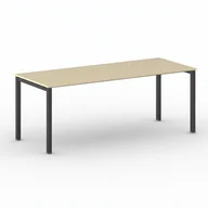Stoły i stoliki do biura - B2B Partner Stół Square 2000 x 800 x 750 mm, brzoza 499457 - miniaturka - grafika 1