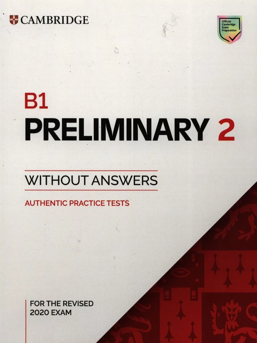 Cambridge University Press B1 Preliminary 2 Students Book without Answers