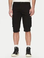 Spodenki męskie - Blend Szorty jeansowe 20713329 Czarny Regular Fit - miniaturka - grafika 1