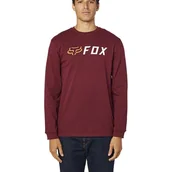 Koszulki męskie - KOSZULKA FOX Z DŁUGIM RĘKAWEM APEX CRANBERRY - miniaturka - grafika 1