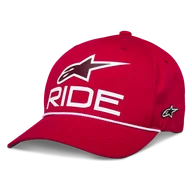 Czapki damskie - Czapka Snapback Alpinestars Ride Comp Czerwony/Złamany Biały/CzarnyOnesize - miniaturka - grafika 1