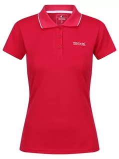 Koszulki sportowe damskie - Regatta Funkcyjna koszulka polo "Maverick V" w kolorze czerwonym - grafika 1