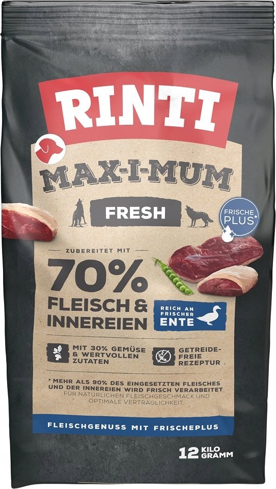 RINTI Max-i-mum, kaczka - 12 kg
