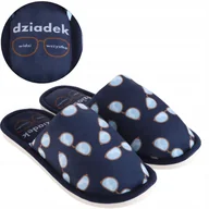 Kapcie męskie - KAPCIE MĘSKIE DOMOWE WSUWANE DZIEŃ DZIADKA PREZENT MORAJ 44-45 - miniaturka - grafika 1