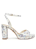 Sandały damskie - Aldo Sandały Gracious 13966704 Biały - miniaturka - grafika 1