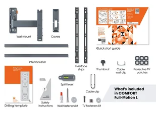 Vogel`s TVM 3623 obrotowy uchwyt do TV 40"-77" - Uchwyty do telewizora - miniaturka - grafika 9