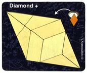 Łamigłówki - Recent Toys, łamigłówka Krasnoukhov's Diamond - miniaturka - grafika 1