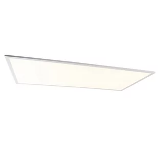 QAZQA Panel LED ze stali 120 cm z pilotem - Liv - Oprawy, klosze i abażury - miniaturka - grafika 1