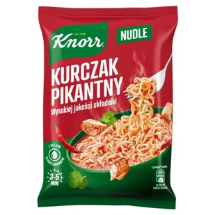 Knorr Nudle Zupa danie kurczak pikantny 63 g - Zupy w płynie - miniaturka - grafika 1