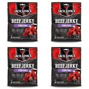 Pasztet i przetwory mięsne - Jack Links Suszona wołowina protein Beef Jerky Teriyaki Zestaw 4 x 70 g - miniaturka - grafika 1