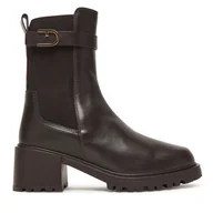Botki damskie - Sztyblety Furla YK17UBC BX4237 AL 3388S 1007 Brązowy - miniaturka - grafika 1