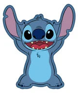 Kołdry i poduszki dla dzieci - Poduszka kształtka 35x30 Lilo and Stitch niebieska przytulanka - miniaturka - grafika 1