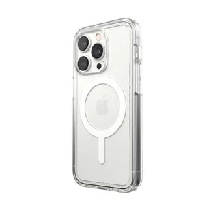 Speck Gemshell + MagSafe - Etui do iPhone 14 Pro z połowką MICROBAN (Clear) - Etui i futerały do telefonów - miniaturka - grafika 1