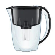 Dzbanki filtrujące - Dzbanek filtrujący Aquaphor Ideal 2,8 l z wkładem B100-15 czarny - miniaturka - grafika 1