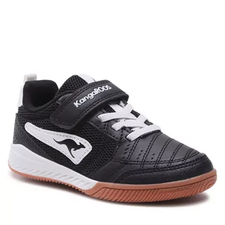 Buty dla chłopców - Sneakersy KANGAROOS - K5-Flow Ev 18910 000 5012 Jet Black/White - grafika 1