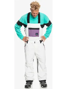 Quiksilver Spodnie narciarskie w kolorze czarno-białym - Spodnie narciarskie - miniaturka - grafika 1