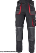Odzież robocza - CERVA FF HANS - spodnie - czerwony/antracyt 52 - miniaturka - grafika 1