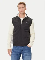 Kamizelki męskie - Gant Kamizelka 7006341 Czarny Regular Fit - miniaturka - grafika 1