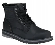 Buty trekkingowe damskie - Buty damskie Big Star skórzane Timberki trapery 38 - miniaturka - grafika 1