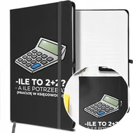 Notesy i bloczki - NOTES A5 z Gumką Prezent dla KSIĘGOWEGO Twoje IMIĘ - miniaturka - grafika 1