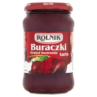 Mieszanki warzywne, sałatki - Rolnik Buraczki tarte 370 ml - miniaturka - grafika 1