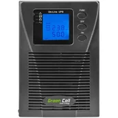 Zasilacze awaryjne UPS - Green Cell UPS 1000VA/900W 2x Schuko LCD - miniaturka - grafika 1