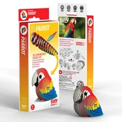 Puzzle - Puzzle 3D Papuga. Eugy Eko QElements - miniaturka - grafika 1