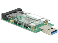 Adaptery i przejściówki - Delock Adapter USB USB 3.0 na mSATA 62681 - miniaturka - grafika 1