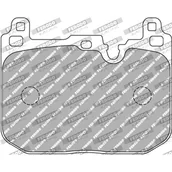 Klocki hamulcowe - Klocki hamulcowe - komplet FERODO RACING FCP4611H - miniaturka - grafika 1