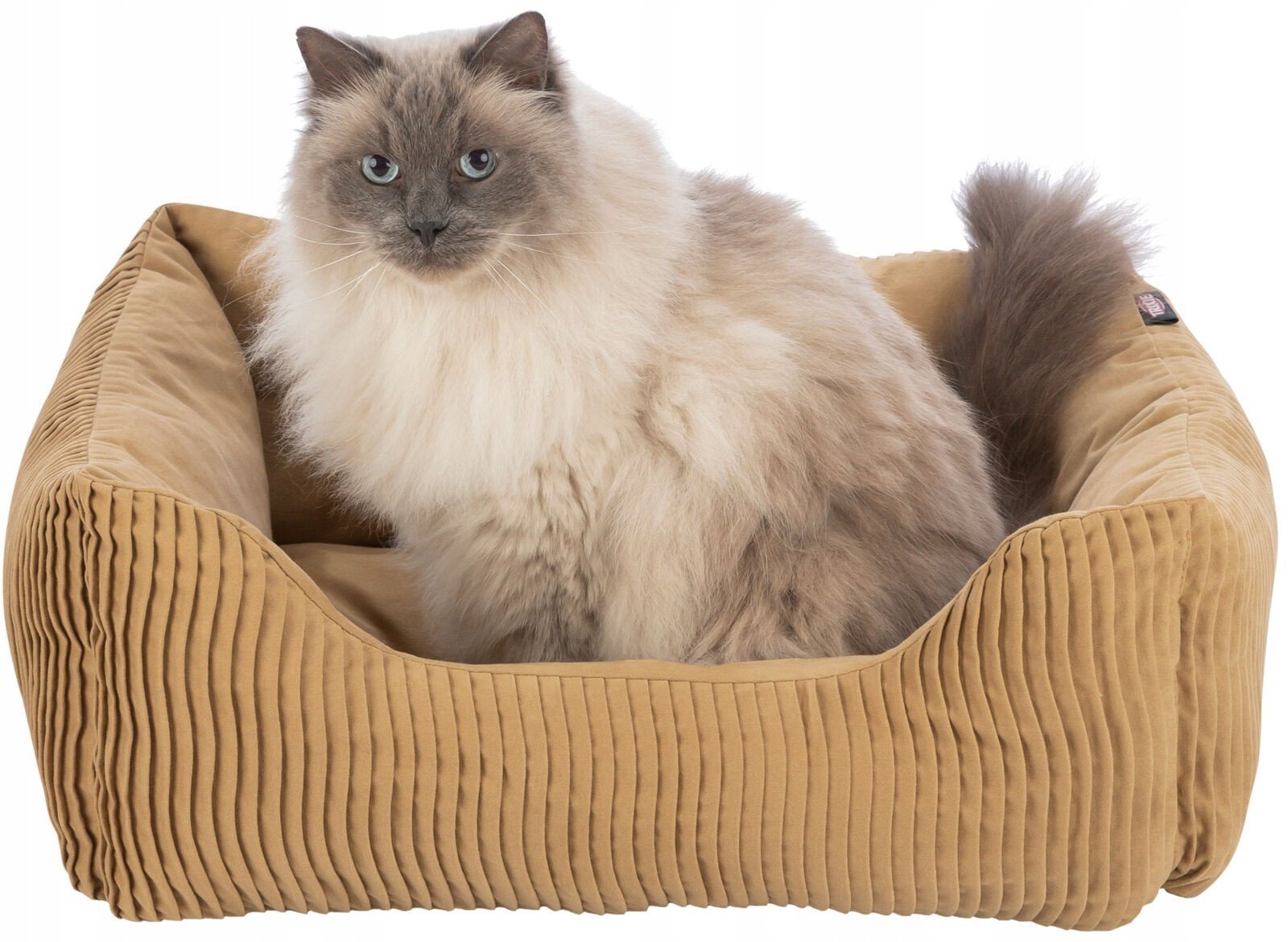 Trixie Marley bed, square, 100 × 70 cm, ochre