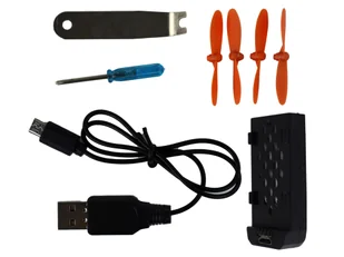 Dron Zdalnie Sterowany Światła Pokrowiec Pomarańczowy - Akcesoria i części modelarskie - miniaturka - grafika 8