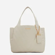 Torebki damskie - Torebka shopper damska duża Aldo 13681471 Jasnobeżowa (058822018796) - miniaturka - grafika 1
