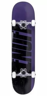 Enuff skateboards Enuff Half Stain Deskorolka 8" Purple 5059028002096 - Deskorolki - miniaturka - grafika 1