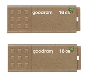 Pendrive - GoodRam UME3 Eco Friendly Dwupak 2x16GB USB 3.2 Brązowy - miniaturka - grafika 1