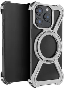 Futerał TITANIUM Escort do IPHONE 15 PRO MAX srebrny - Etui i futerały do telefonów - miniaturka - grafika 1