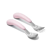Sztućce dla dzieci - OXO Sztućce Metalowe 12m+ Blossom - miniaturka - grafika 1