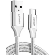Kable USB - UGREEN Kabel 60131 (USB 3.0 typu C M - USB 2.0 M; 1m; kolor biały) 2_223277 - miniaturka - grafika 1