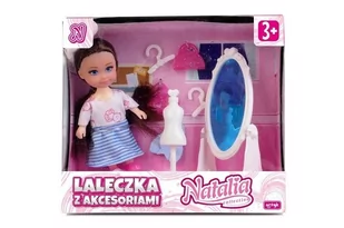 Lalka Natalia Garderoba 11 cm - Artyk - Lalki dla dziewczynek - miniaturka - grafika 1