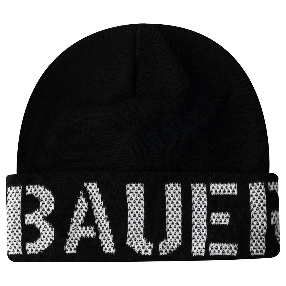 Czapka Bauer Intarsia Knit Toque Black Senior