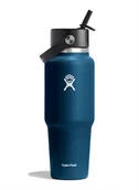 Butelki termiczne - Butelka termiczna Hydro Flask 32 Oz Wide Flex Straw Travel Bottle (946 ml) - indigo - miniaturka - grafika 1