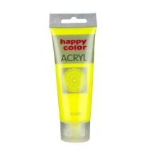 Farba akrylowa 75ml żółta fluo 7370 0075-101 - Przybory szkolne - miniaturka - grafika 1