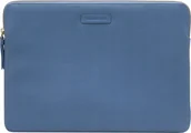 Torby na laptopy - Torba dbramante Paris - Pebbled full-grain leather sleeve for Laptop 15''/MacBook Pro 16" 2019 - Ultra-marine Blue - miniaturka - grafika 1