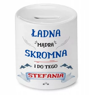 Skarbonka Dla Stefani na Urodziny Imieniny Prezent z Nadrukiem ze Zdjęciem - Skarbonki - miniaturka - grafika 1