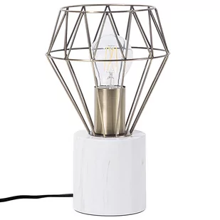 Beliani Lampa stołowa mosiężna MOONI mała - Lampy stojące - miniaturka - grafika 1