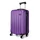 Kono Lekka walizka kabinowa 55 x 35 x 20 cm twarda obudowa ABS bagaż z 4 kółkami do noszenia na rękach walizki podróżne, Fioletowy, 19 inch, 3K1773L PE 19