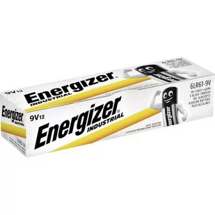 Energizer Bateria Energizer Industrial alkaliczna 9V 6LR61 12 szt. Bulk 7638900361094 - Baterie do zasilaczy awaryjnych UPS - miniaturka - grafika 2