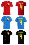 Koszulki sportowe męskie - Koszulka BELGIA Vincent KOMPANY 4 - miniaturka - grafika 1