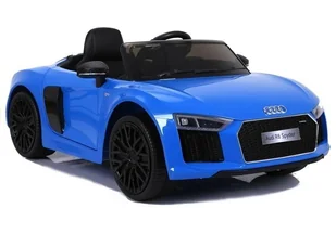 Auto na Akumulator Audi R8 Niebieskie Lakierowane - Pojazdy elektryczne dla dzieci - miniaturka - grafika 9